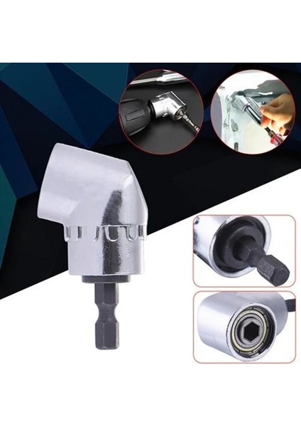 1 Takım Ayarlanabilir 105 Derece Sağ Açı Sürücü Tornavida El Alet Takımı 1/4 Inç Hex Shank Elektrikli Matkap Tornavida Uçları Araçları (Yurt Dışından) fırsatları