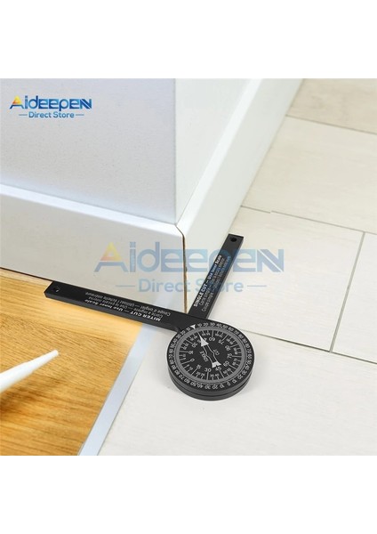 B Ağaç Işleme Ölçeği Gönye Testere Iletki Açı Seviyesi Işaretleme Kalemi ile Marangoz Açı Bulucu Ölçüm Cetveli Metre Ölçer Araçları (Yurt Dışından) fiyatları