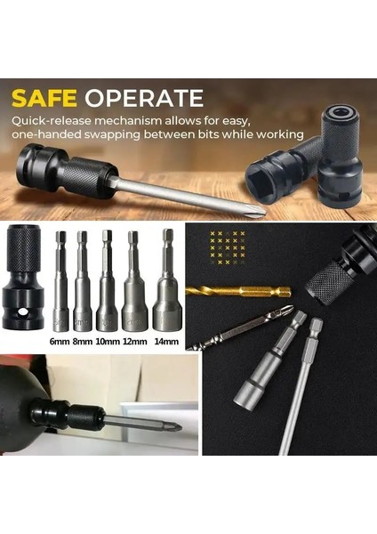 1 Adet Soket Dönüştürücü Adaptör 1/2 Ila 1/4 "lokma Anahtar Lokma Seti Dönüştürücü Elektrik Anahtarı Dönüşüm Kol Adaptörü El Aleti (Yurt Dışından)