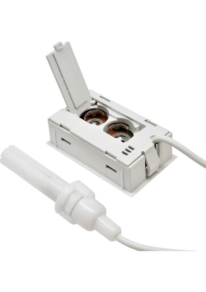 Beyaz Fy-12 Mini LCD Dijital Termometre Higrometre Ölçer Test Cihazı Probu Kuluçka Akvaryum Sıcaklık Nem Ölçer Probu ile 1.5 M (Yurt Dışından)