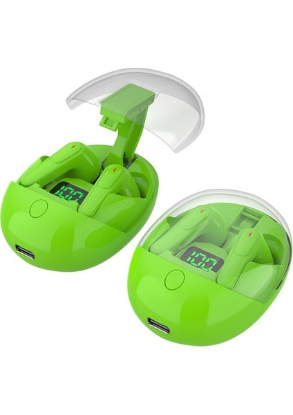 Pro One Bluetooth Kulaklık Kablosuz Kulaklık Dokunmatik Kontrollü Kulaklık - Beyaz (Yurt Dışından)