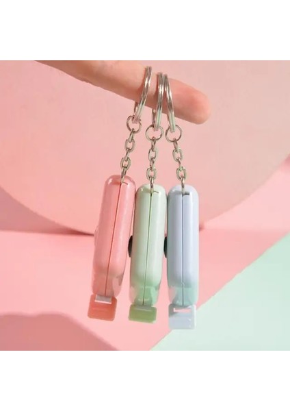 Pembe 1.5 M Kare Mezura Otomatik Shrink Konfeksiyon Terzi Ölçüm Cetveli Bel Çevresi Zanaat Ölçüm Cetveli (Yurt Dışından)