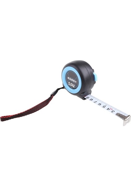 5MX25MM Mezura Ölçüm Geri Çekilebilir Tek Taraflı Cetvel Metrik Okunması Kolay Otomatik Kilit Ölçme Aracı Mühendislerin Kullanımı (Yurt Dışından)