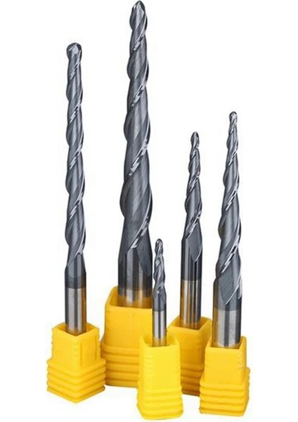 1 Adet R1.0X15X3.175DX38L Tungsten Katı Karbür Parmak Freze 4mm 6mm 8mm Bilyalı Burun Konik Frezeler Freze Uçları Cnc Konik Ahşap Metal Freze Kesicisi (Yurt Dışından) fırsatları