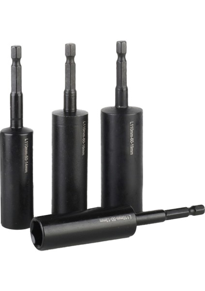 50MM H11 1 Adet 1/4 "altıgen Soket Anahtarı 8-19MM Elektrikli Matkap Soket Başlı Cıvata Somun Sürücü Bit Darbeli Matkap Uçları Adaptörü Tornavida Uçları (Yurt Dışından)