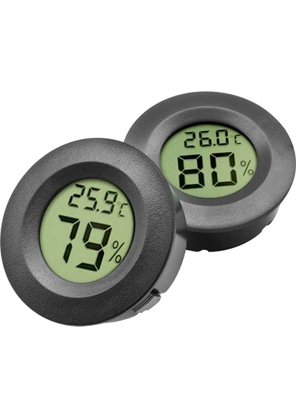 Siyah Mini LCD Dijital Termometre Higrometre Buzdolabı Dondurucu Test Cihazı Sıcaklık Test Cihazı Sensörü Nem Ölçer Dedektörü Oto Araba Için (Yurt Dışından) modelleri