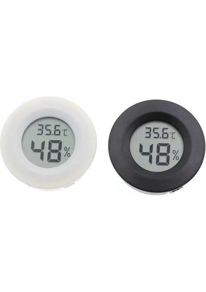 Beyaz Mini LCD Dijital Termometre Higrometre Buzdolabı Dondurucu Test Cihazı Sıcaklık Nem Ölçer Dedektörü Thermograph Pet Oto Araba (Yurt Dışından) modelleri