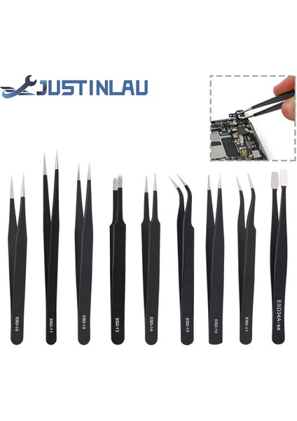 Esd-14 Esd Anti-Statik Cımbız Paslanmaz Çelik Bakım Araçları Endüstriyel Hassas Kavisli Düz Cımbız Tamir Araçları (Yurt Dışından) fiyatları