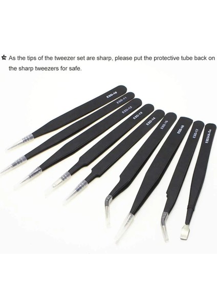 Esd-14 Esd Anti-Statik Cımbız Paslanmaz Çelik Bakım Araçları Endüstriyel Hassas Kavisli Düz Cımbız Tamir Araçları (Yurt Dışından) indirimleri