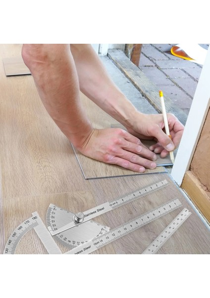 14 cm 180 Derece Iletki Ağaç Işleme Açı Bulucu Ölçüm Cetveli Açı Ölçer Ayarlanabilir Sızdırmazlık Gonyometresi (Yurt Dışından) indirimleri