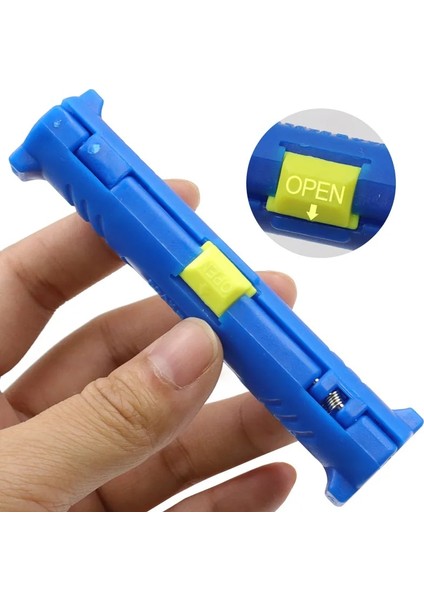 Mavi Çok Fonksiyonlu Elektrikli Tel Stripper Kalem Kordon Tel Kalem Kesici Döner Koaksiyel Kesici Sıyırma Makinesi Pense Aracı (Yurt Dışından) indirimleri
