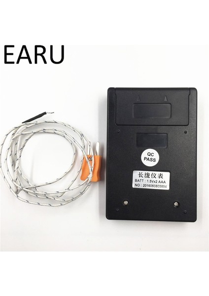 3m TM-902C Siyah K Tipi Dijital LCD Sıcaklık Dedektörü Termometre Endüstriyel Termodetektör Metre + Termokupl Probu (Yurt Dışından)