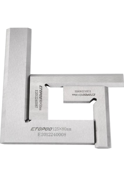 Hiçbir Kutu Etopoo 125*80MM Açı Kare Broadside Bıçak Şeklinde 90 Derece Açı Bıçak Cetvel Ölçer Bıçağı Ölçme Aracı (Yurt Dışından) indirimleri