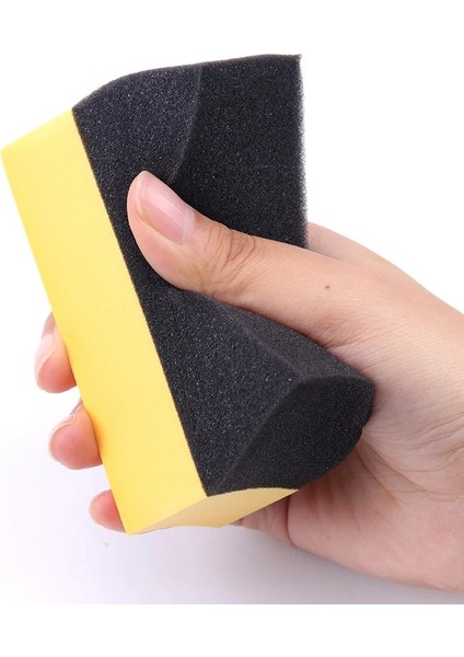 1 Adet Mavi Lastik Kontur Pansuman Aplikatör Pedleri Detaylandırma Araba Tekerleği Parlatma Parlatma Ağda Sünger Fırça Kapaklı Abs Yıkama Temizleme (Yurt Dışından)