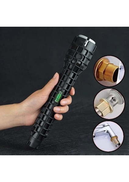 Kırmızı 5 In 1 Lavabo Anahtarı Musluk Sıhhi Tesisat Araçları Anahtarı Sihirli Kanal Anahtarı Kaymaz Çok Anahtar Mutfak Tamir Sıhhi Tesisat Anahtarı Aracı El Aletleri (Yurt Dışından) indirimleri