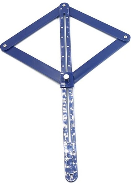 Mavi Çok Fonksiyonlu Iletki Köşe Açı Ölçer Aracı Kare Iletki Ağaç Işleme Modeli Zanaat Kare Ağaç Işleme Aleti (Yurt Dışından) indirimleri