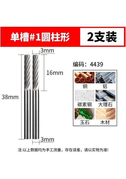 Xzz3 4439 Tungsten Çelik Taşlama Kafası 3 mm Tungsten Karbür Çapak Setleri Mini Matkap Elmas Burs Malzeme Tungstenio Dremel Aksesuarları Cnc (Yurt Dışından)