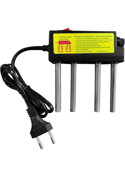 Protable Ev Su Kalitesi Elektrolizör Testi Elektroliz Demir Çubuklar Su Test Cihazı Elektrolizör Hızlı Su Kalitesi Electrol (Yurt Dışından)