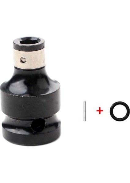D 1 Takım Çelik 1/2 "kare 1/4" Altıgen Cırcır Soket Anahtarı Soket Adaptörü Ingiliz Anahtarı Takımı Sürücü Dönüştürücü Darbe Aracı 50*23*18MM Yeni (Yurt Dışından)