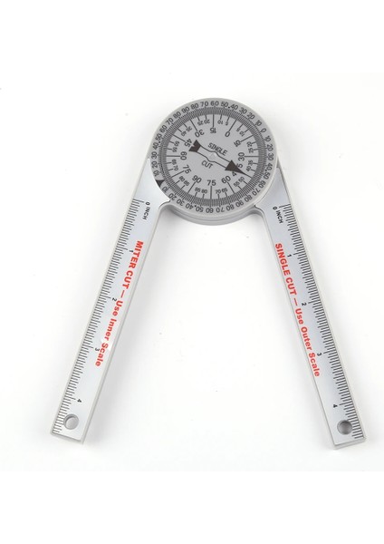 Hiçbir Kalem Yüksek Hassasiyetli Iletki Açı Ölçme Ölçer Aracı 360 Derece Cetvel Gonyometresi (Yurt Dışından) fırsatları