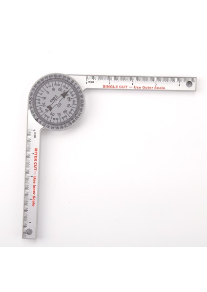 Hiçbir Kalem Yüksek Hassasiyetli Iletki Açı Ölçme Ölçer Aracı 360 Derece Cetvel Gonyometresi (Yurt Dışından) indirimleri