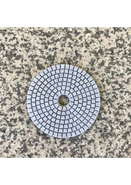 50 1 Adet 4 Inç Elmas Parlatma Pedi Islak Mermer Granit Beton Tezgah Fayans Zemin Aşındırıcı Daire Naylon Tekerlek Zımpara Pedi (Yurt Dışından) fiyatları