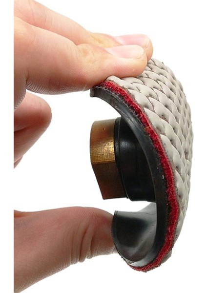 800 3 "80MM Kuru Elmas Parlatma Pedleri Esnek Taşlama Diski Granit Mermer Taş Taşlama Zımpara Diski (Yurt Dışından)