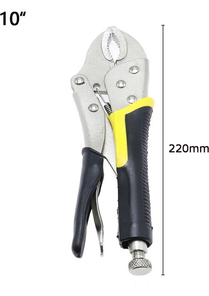 10 Inç 7 "10 Inç Pense Kilitleme Pensesi Ayarlanabilir Kuvvetli Pense Kelepçe Kilitleme Yardımcısı Uzun Kargaburun Kaynak Araçları (Yurt Dışından) fırsatları