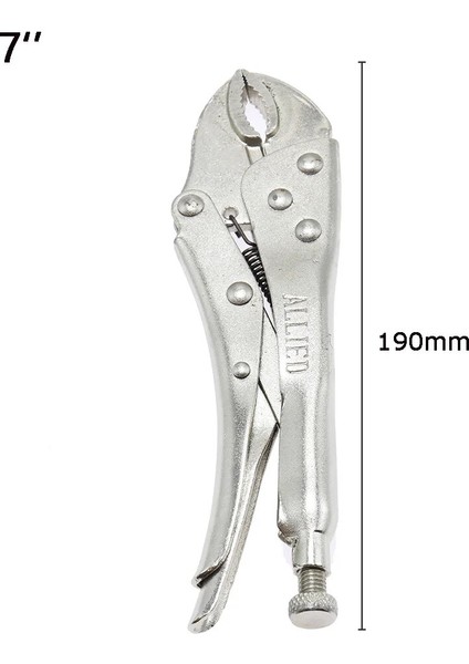 10 Inç 7 "10 Inç Pense Kilitleme Pensesi Ayarlanabilir Kuvvetli Pense Kelepçe Kilitleme Yardımcısı Uzun Kargaburun Kaynak Araçları (Yurt Dışından) indirimleri