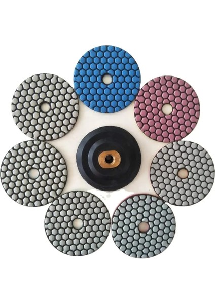 1500,1 Adet 4 Inç 80-100MM Kuru Esnek Elmas Granit Parlatma Pedi Keskin Tip Mermer Taş Zımpara Kuvars Çakıl Polimento Araçları 1 Adet (Yurt Dışından)