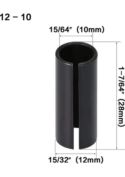 8mm Ila 6.35MM Yönlendirici Bit Adaptörü Pens 6 6.35 8 10 12 12.7mm Cnc Freze Kesicisi Hassas Chuck End Mill Adaptörü Takım Tezgahı Tutucu (Yurt Dışından)