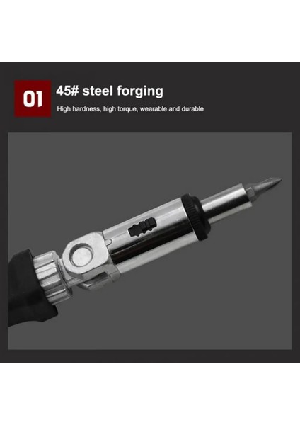 Cırcır Tornavida Cırcır Vida 1/4 Hex Cırcır Bit Kolu Tornavida Sürücü Bakım El Aletleri 6.35MM Cırcır Tornavida Bit Tutucu (Yurt Dışından) fırsatları