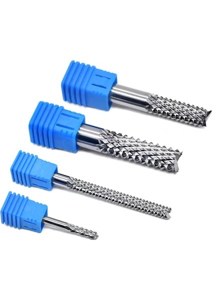 Gm 3.175X1.2X7 3.175 mm Tungsten Karbür Parmak Freze Kesiciler Genişletilmiş Pcb Mısır Dişleri Elektrikli Freze Ucu Gravür Araçları Ahşap Devre Kesici (Yurt Dışından)