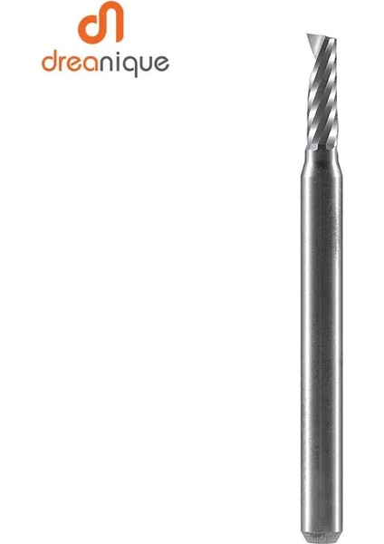 SP1F-D3.1-L06 1 Adet Aaaaa Tek Flüt Spiral Uçlu Değirmen 3.175 Saplı Alüminyum Değirmen Cnc 3D Gravür Oyma Ucu Ağaç Işleme Için Akrilik Acm Kesim (Yurt Dışından) modelleri