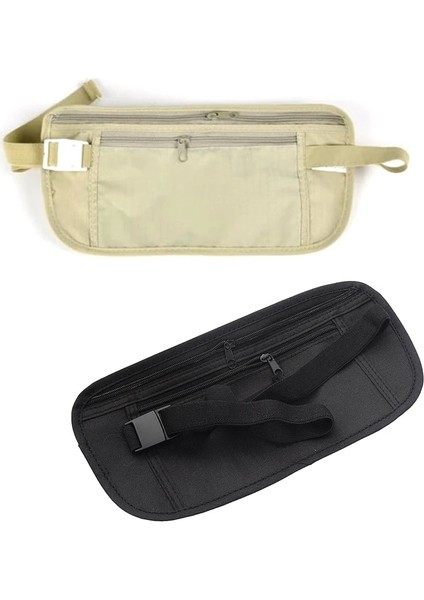 Siyah Seyahat Para Kemeri Rfıd Bel Paketi Koşu Bisiklet Yürüyüş Için Dayanıklı Rahat Hafif Güvenli Gizli Seyahat Çantası (Yurt Dışından) modelleri