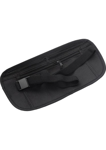 Siyah Seyahat Para Kemeri Rfıd Bel Paketi Koşu Bisiklet Yürüyüş Için Dayanıklı Rahat Hafif Güvenli Gizli Seyahat Çantası (Yurt Dışından) indirimleri