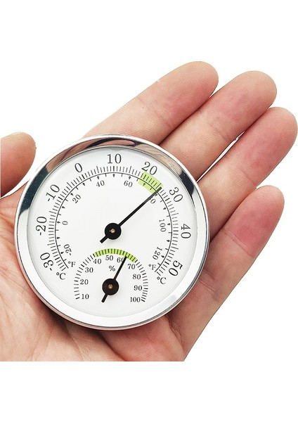 01 Duvara Monte Termometre Higrometre Mini Nem Ölçer Ölçer Odası Ev Taşınabilir Higrometre Hava Istasyonu (Yurt Dışından) fiyatları