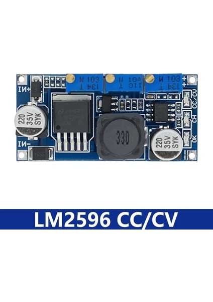 LM2596 Cccv LM2596 LM2596S Adj Güç Kaynağı Modülü Dc-Dc Kademeli Güç Kaynağı Regülatör Modülü 3A Voltaj Regülatörü 24V 12V 5V 3V (Yurt Dışından)