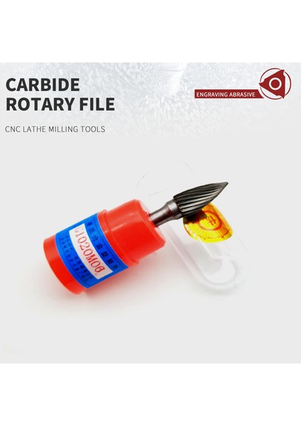 G0618M06 Karbür Döner Dosya 6mm G GX0618M06 Tungsten Çelik, Metal Ahşap Oyma Taşlama Çapak Freze Kesici Makine Aksesuarları Araçları (Yurt Dışından) modelleri