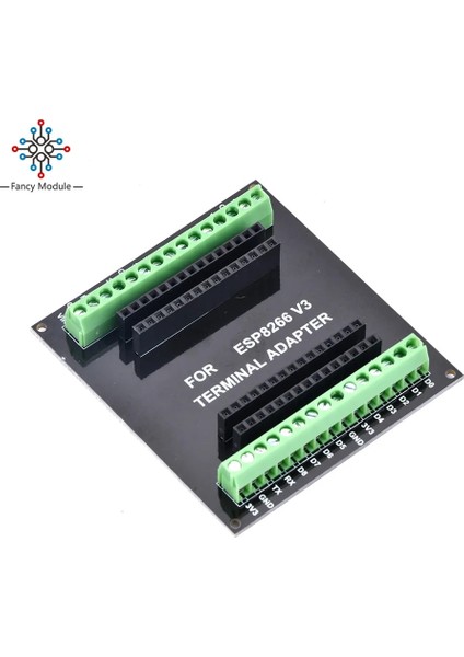 ESP8266 X1PCS Nodemcu V3 ESP8266 ESP-12E Wıfı Geliştirme Kurulu Genişletme Kartı Gpı0 Pimleri Genişletilmiş 1 Ila 2 Modüller Arduino Için Kesme Panosu (Yurt Dışından)