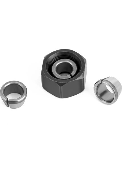 10X8 M17 6/6.35/8mm Collet Chuck Adaptörü Somun Gravür Kırpma Makinesi Yönlendirici Elektrikli Freze Makinesi Freze Kesicisi Aksesuarları (Yurt Dışından) fırsatları