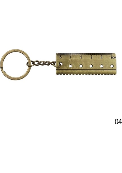 04 Dıywork Ölçme Araçları Paslanmaz Çelik Geri Çekilebilir Cetvel Mezura Anahtarlık Anahtarlık Ölçme Araçları Anahtarlık Çekme Cetvel (Yurt Dışından)