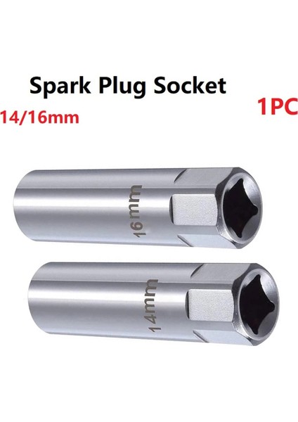 16MM 3/8 Inç Sürücü 12 Noktalı 14/16MM Buji Lokma Anahtar Bahar Klipler Kaldırma 12 Noktalı Bujiler Aracı Lokma Anahtarlar (Yurt Dışından)