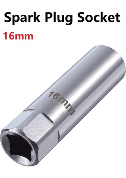 16MM 3/8 Inç Sürücü 12 Noktalı 14/16MM Buji Lokma Anahtar Bahar Klipler Kaldırma 12 Noktalı Bujiler Aracı Lokma Anahtarlar (Yurt Dışından)