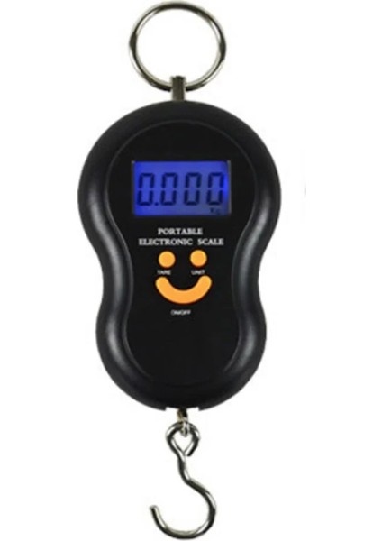 Model 2 Taşınabilir 50KG 10G Asılı Ölçek Dijital Terazi Arka Işık Elektronik Balıkçılık Ağırlıkları Cep Ölçeği Bagaj Terazileri Siyah (Yurt Dışından) fırsatları