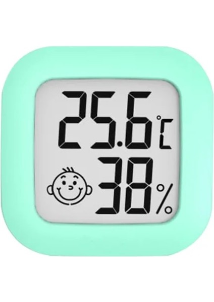 Greenb Mini Iç Mekan Termometresi LCD Dijital Sıcaklık Odası Higrometre Ölçer Sensörü Nem Ölçer Iç Mekan Termometresi Sıcaklık (Yurt Dışından)