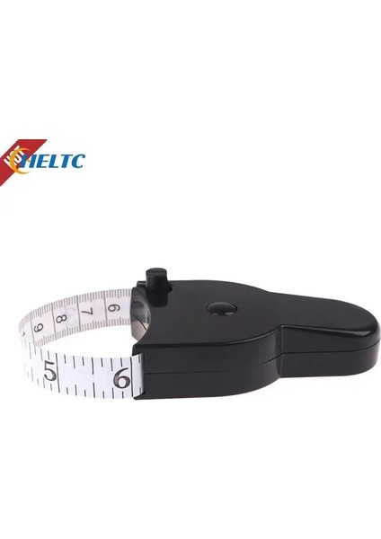 200 cm Kendiliğinden Sıkılan Şerit Metre cm Inç Vücut Bel Fit Tutmak Ölçüm Aletleri 150 Cm/60 Inç Otomatik Teleskopik Daire Cetvel (Yurt Dışından)