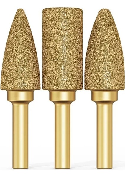 Mermi 8x6 6mm Vakum Kaynaklı Elmas Taşlama Kafası Çapaklar Gravür Matkap Uçları Taş Alaşım Yeşim Soyma Dökme Demir Parlatma Oyma Araçları (Yurt Dışından) fırsatları