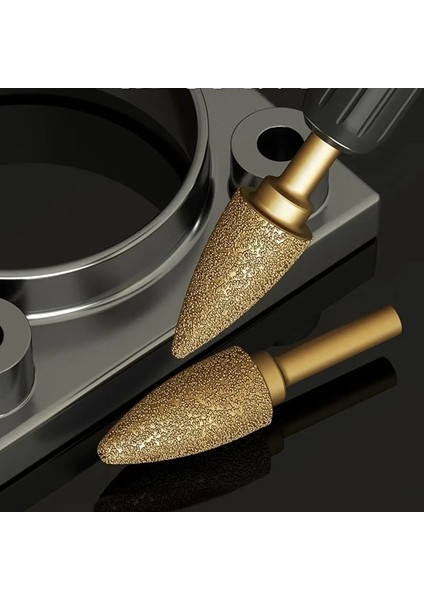 Mermi 8x6 6mm Vakum Kaynaklı Elmas Taşlama Kafası Çapaklar Gravür Matkap Uçları Taş Alaşım Yeşim Soyma Dökme Demir Parlatma Oyma Araçları (Yurt Dışından) indirimleri