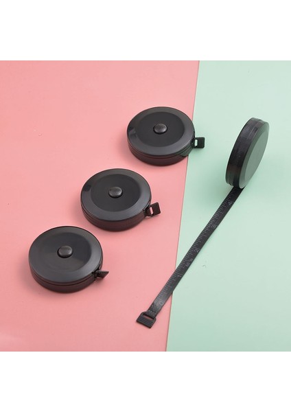 Pembe 150 cm Mini Bant Metre Bant Terzi Cetvel Anahtarlık Ölçüm Bandı Giyim Boyutu Mezura Taşınabilir Dikiş Araçları Aksesuarı (Yurt Dışından) fiyatları
